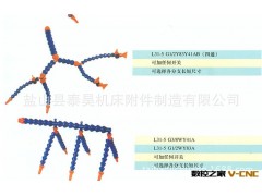厂家加工定做塑料可调冷却管 塑料万向冷却管 金属冷却管 竹节管图2