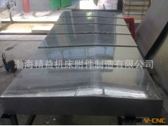 河北不锈钢板防护罩 数控机床钢板防护罩图3