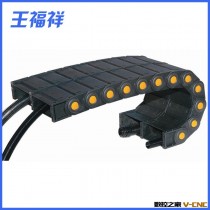 现货供应工程塑料拖链 机床穿线塑料拖链