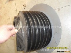 橡胶材质 圆形护罩 百褶圆形防护罩图3