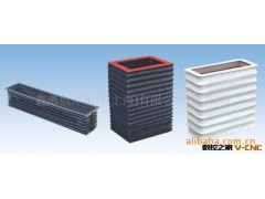 供应立柱用方箱式防护罩|方型护罩|丝杠防护罩|圆型护罩图2