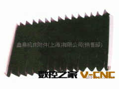 提供机床导轨防护帘|铝型材防护帘|铝帘|风琴式防护帘|防尘布图3