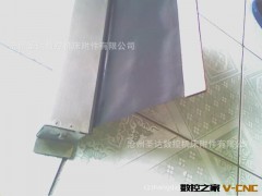 供应定做盒式卷帘护罩 铝帘子 铝型防护卷帘 盒式卷帘护罩图2