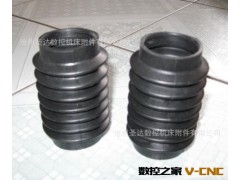 供应定做PVC热合圆筒丝杠防护罩 PVC热和护罩 丝杠风琴式防护罩图3