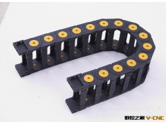 拖链规格选型 25*38*R55电缆穿线拖链 机床拖链图2