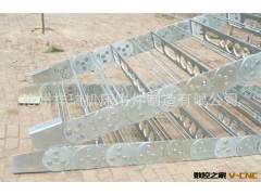 大型设备线缆、油管钢铝拖链 大型钢制拖链订做图3