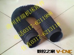 阻燃圆筒式伸缩护罩 防尘防油 伸缩式圆形套筒图2