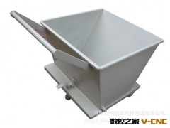 来图加工订做机床排屑专用集屑车  机床垃圾排屑车图2