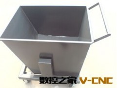 排屑机专用集屑车 带脚轮排屑车 废料车图2