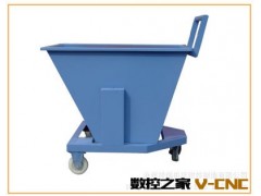 万向集屑车 集屑车(料斗)底部装有脚轮排屑车图2