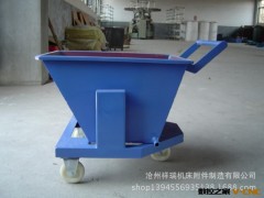 万向集屑车 集屑车(料斗)底部装有脚轮排屑车图3