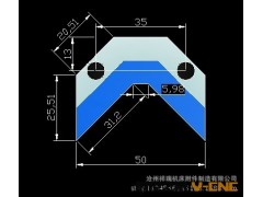 机床导轨刮屑板外形美观、耐油、耐磨,附件产品图3
