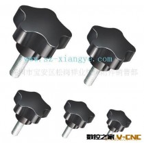 批发机床配件把手,五星把手厂家供应
