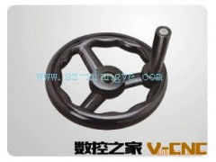 厂家低价出售双幅条铝手轮,电镀铁手轮图3