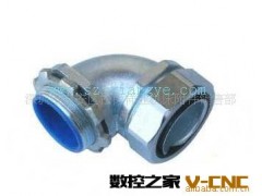 厂家直供包塑软管接头,蛇皮管接头,穿线软管接头图2