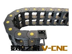 龙扬厂家直销耐磨拖链 承重型工程塑料拖链专业制作厂家图3