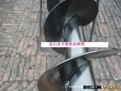 左旋右旋有芯无芯不锈钢螺旋叶片 有轴无轴不锈铁螺旋叶片图3