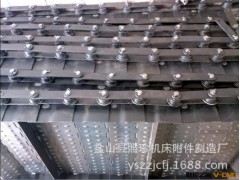 定做机床链板 节距50.8  煮黑链板 不锈钢链板图2