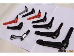 一字手柄/可调定位手柄/调节手柄/锌合金手柄图2