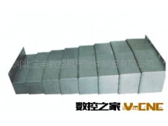 机床钢板防护罩 机械钢板防护罩 导轨钢板防护罩图3