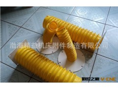 圆形丝杆伸缩保护套 丝杆钢带保护套 质量可靠图2