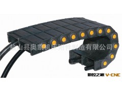 拖链/工程塑料拖链/80*300桥式塑料拖链厂家/全封闭拖链制造厂图3