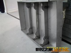 华贺兴牌钢板防护罩，风琴防护罩，盔甲防护罩，是您优质的选择图2