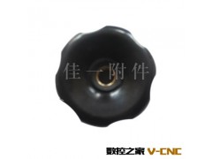 厂家直销 通孔把手星形波纹 调整星形塑胶把手图2