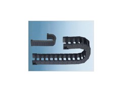 【厂家直销】塑料拖链-工程拖链-坦克链30*57半封闭拖链-坦克链条图3
