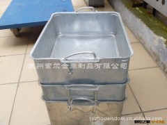 高质量铁周转箱/铁制工具箱/铁箱/可层叠/工具车/刀具车 #180-1图3