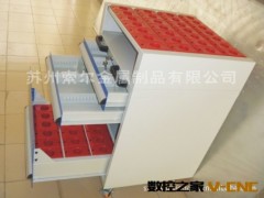 供应生产加工BT40带抽屉刀具车/工具车/锁刀座/刀套图3
