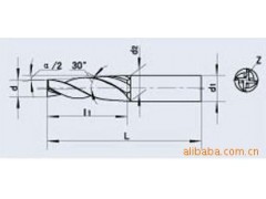 供应整体合金斜度铣刀图2