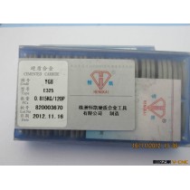 株洲恒凯硬质合金 YG8 E325 铰刀刀头 机用铰刀 柳叶刀 厂家批发