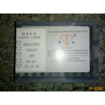 供应YG84XH16Y 4160511加工铸铁铣刀片 合金刀片 恒凯硬质合金