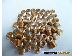 直销质优价廉 铜止付螺丝 紧定螺丝 无头丝订图3