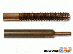 供应螺纹电极/紫铜螺纹电极 标准紫铜螺纹电极 各种规格螺纹电极图3