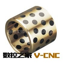 供应:精密级无托石墨导套 无给油衬套