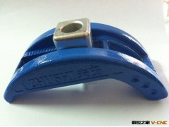 供应朱氏无阶拱形压板注塑机压板M16-110图2