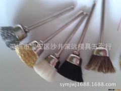 供应碗形钢丝刷,铜丝刷,宗毛刷、非标毛刷球图2