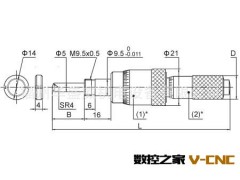 供应青海细微读数型差动微分头0818-150图2