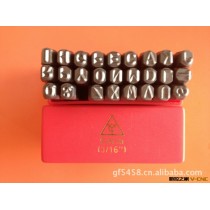 德国原装进口高硬度钢字码 钢数字 钢字母