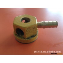 磁性油管油座，冷却管磁座，火花机喷油座，1孔2孔3孔