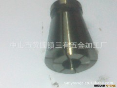 生产加工北京铣床非标弹簧钢夹头，仪表车床异形合金夹头 索咀图2