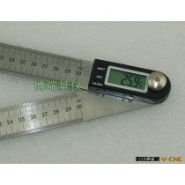 批发300MM数显角度尺 电子量角器 木工角尺0-360° 大量现货