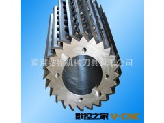 供应塑胶切粒机滚切刀 螺旋滚切刀片图2