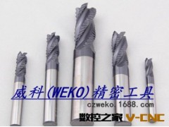 定制硬质合金涂层粗皮铣刀 波纹铣刀 合金波刃铣刀 厂家直销图2