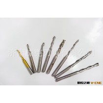威克仿形铣刀5*120*60单双刃水槽铣刀 加长键槽铣刀