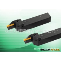 株洲钻石牌硬质合金数控刀片端面切槽刀杆QFFD2525R17-60H正品