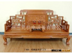 劲速牌JS-M25A数控实木/木工雕刻机 卧式扎实稳定图2