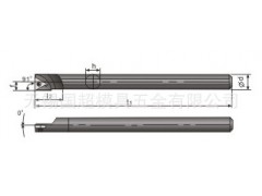 台湾进口数控刀具STFPR/L内径91°车刀杆图2